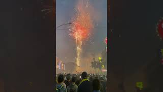 大甲媽祖遶境: 煙火秀/Dajia Mazu Pilgrimage fireworks