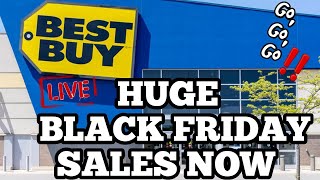 BEST BUY BLACK FRIDAY IS LIVE!!!