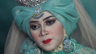 Pengantin cantik banget bergaun biru muda cerah