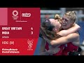 GREAT BRITAIN 4 - 3 INDIA | HOKI (W) - GANGSA | SUKAN OLIMPIK TOKYO 2020