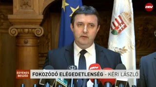 Kéri: A Fidesz nagy bajba kerülhet, ha nem tanul meg engedni