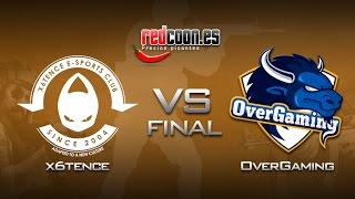 x6tence VS Overgaming Final 2º Torneo Circuito CS:GO