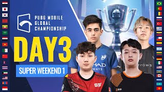 【絕地求生M】PMGC 2021 世界大賽 East 聯賽｜Super Weekend 1 Day 3｜PUBG MOBILE Global Championship