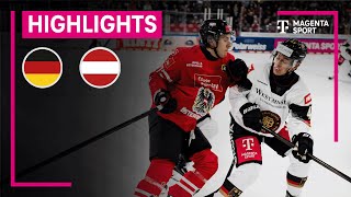 Deutschland - Österreich | Highlights Deutschland Cup 2024 | MAGENTA SPORT