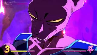 [Boss music starts playing] (Beerus 1v3 comeback)