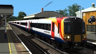 TS2019 - Portsmouth Harbour - London Waterloo - Class 444