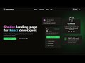Build a Beautiful Landing Page with React, Tailwind CSS, and Shadcn UI