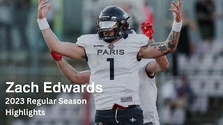 2023 Regular Season Highlights: Zach Edwards