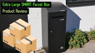 Review of the Extra Large Slanted Top Front Access Black Smart Parcel Box