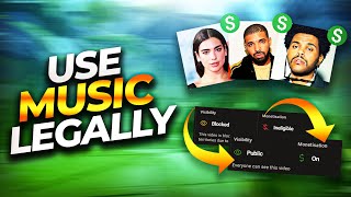 How to USE COPYRIGHTED MUSIC in your Montages & Edits LEGALLY on YouTube 2024!