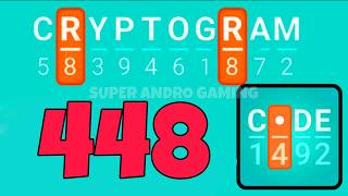 CRYPTOGRAM 448