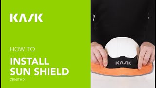 KASK | SUN SHIELD MOUNTING