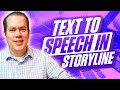 Articulate Storyline Text to Speech With the AI Assistant