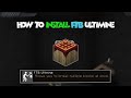 Cara Pasang Mod FTB Ultimine Di Pojav Launcher