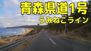 青森県道1号（うみねこライン）八戸市鮫町 ⇒ 三戸郡階上町