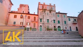 Virtual Walking Tour in 4K 60fps - TIVOLI, Lazio - Trip to Italy - Top Italian Destinations