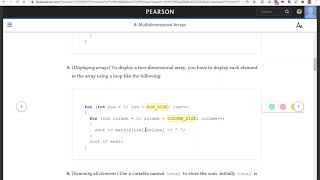 Daniel Liang C++ Section 8.3