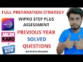 Wipro Step plus assessment questions and answers | Wipro Step plus Previous years questions |