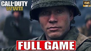 CALL OF DUTY WWII PC Gameplay Walkthrough ITA Full Game - No Commentary