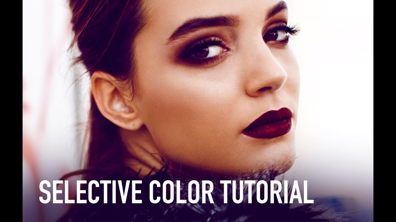 Using Selective Color In Photoshop - Tutorial - YouTube