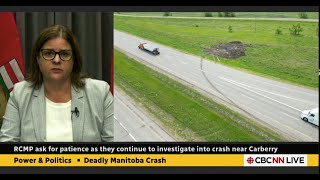 NEW: Premier Heather Stefanson speaks to CBC in aftermath of fatal crash