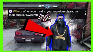 Wiked asks SwizzMB to JOIN Mandem and he said THIS... | Mandem x Hydra Gang| GTA 5 RP Nopixel