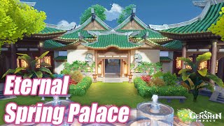 Eternal Spring Palace | Serenitea Pot - Genshin Impact