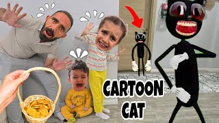 POYRAZ ELİF BABASIYLA CARTOON CATİ EVDEN KOVDU!! EYVAH GİTMİYOR NAPICAZ!!