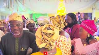 Ogbomoso Wedding OWAMBE adejoke and Kingsley with Olabest on Stage