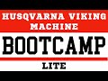 Husqvarna Viking BOOTCAMP Lite Online Course - For Sewing-Only Models with Wifi Capabilities