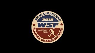 2018 WSF World Masters Squash Championships - Day 7 - Finals Day Saturday 8/4 - Court 4