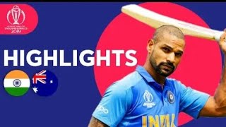 #cwc2019 :- 14th match of the CWC AUSTRALIA vs India full Highlights