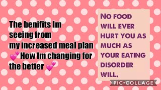 What benifits am I seeing from increasing my intake💕 How Im changing for the better💕