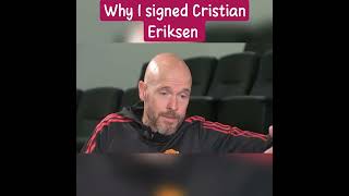 Ten Hag explains Cristian Eriksen signing
