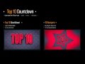 Top 10 Countdown (After Effects template) | envato videohive elements