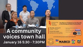 3HMONGTV | Uncover More Good with Yengyee Lor | Community town hall on substance use disorder.