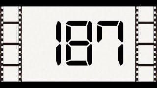 Countdown from 187 to 0 (Retro)