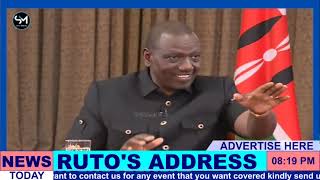 DRAMA IN STATE HOUSE AS JOURNALISTS CLASH WHILE INTERVIEWING PRESIDENT WILLIAM RUTO TODAY
