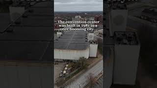 The abandoned Genesis Convention Center in Gary, Indiana…