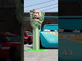 Skibidi Toilet Soldier Trap Bollard VS Lightning McQueen Cars Monsters | Beamng Drive #shorts