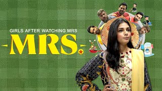 Mrs Movie | Girls after watching Mrs. | Mrs Movie Parody! @zunishiekh  | Majid Khan CBM