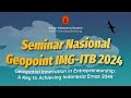 Teaser Seminar Nasional Geopoint IMG-ITB 2024