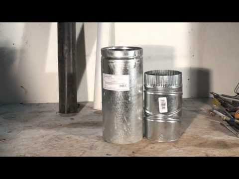 Gas Fireplace Exhaust Pipe