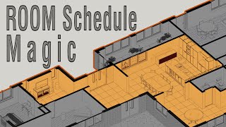 How to Build a Professional Room Schedule in Revit