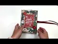 cardstock folio album share u0026 tutorial @letsgetscrappy2654 collab may 2024 scrappychristmaskrafts