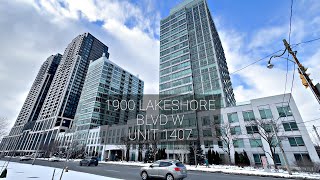 Luxury Toronto Waterfront Condo with Stunning Skyline \u0026 Lake Views! | 1407-1900 Lake Shore Blvd W