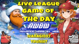 AWBW Live Game of the day - Ep. 106 - Truniht vs izanagi007