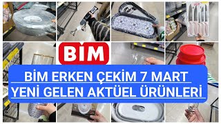 BİM ERKEN ÇEKİM✓BİM 7 MART CUMA 2025✓BİM BU HAFTA ŞAHANE ÜRÜNLER✓BİM BU HAFTA YEPYENİ ÜRÜNLER