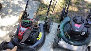 More work on 2019 Murray and 2014 Murray/Bolens  lawn mowers.....Things are Looking UP..!!!!