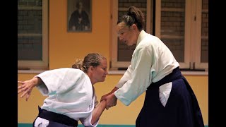 Visit of Jelena Vrzic (6.dan Aikikai)  in Sekai dojo